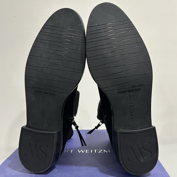 New In Box Stuart Weitzman Black Bootie Size 9.5 - Picture 5 of 8